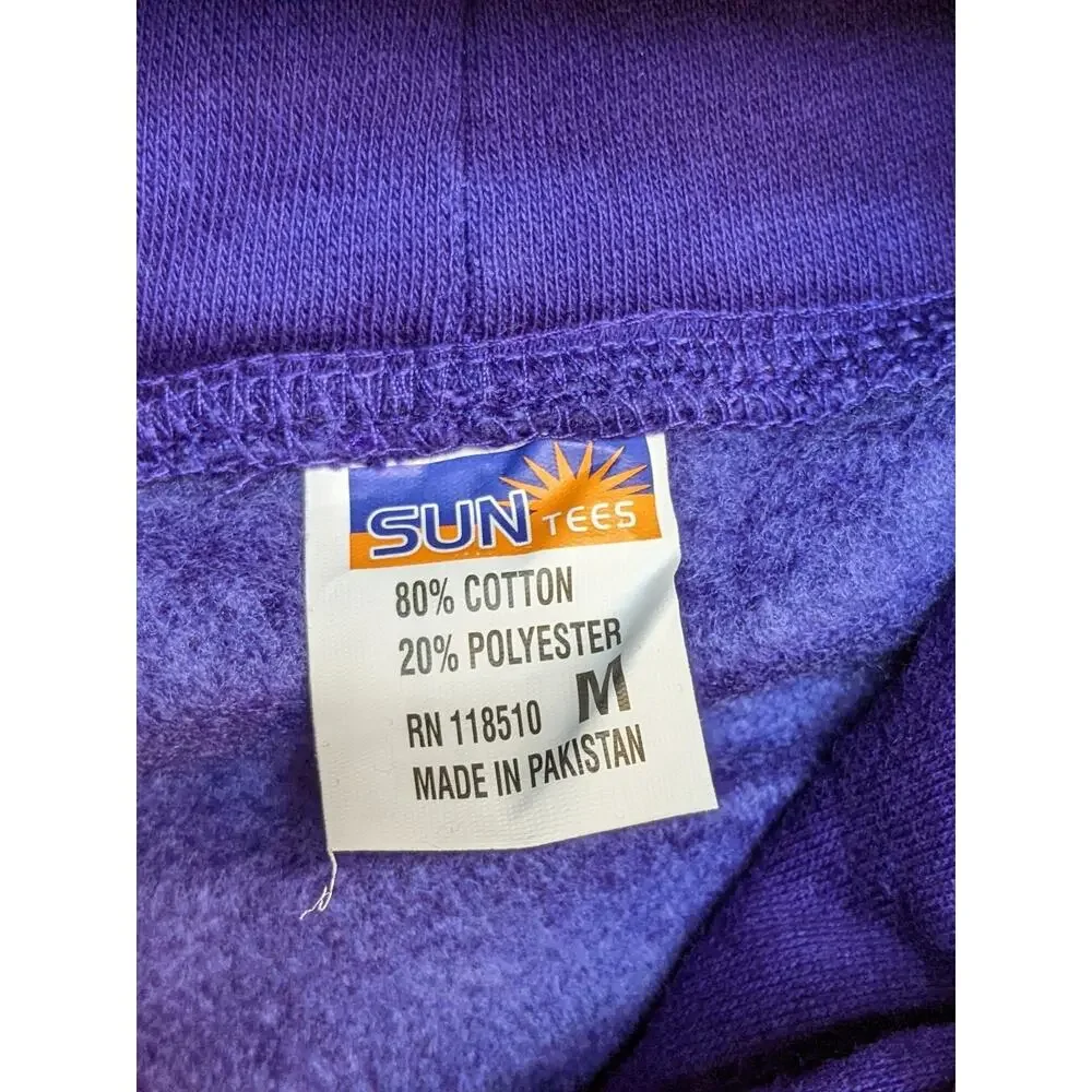 OWNYC CHANEL Bear Hoodie Purple Size Large, New